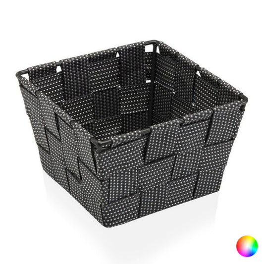Basket Textile (14 x 9 x 14 cm), Color Grey