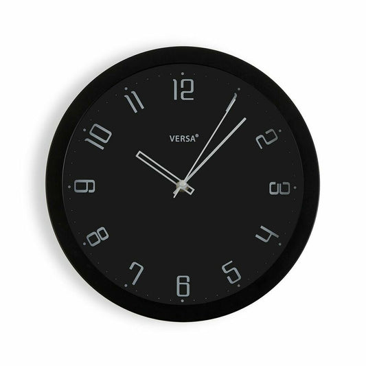 Wall clock Versa polypropylene (4.3 x 30 x 30 cm)