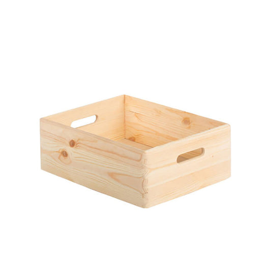 Multipurpose box Astigarraga CBS403023 Natural Pine wood (40 x 30 x 14 cm)