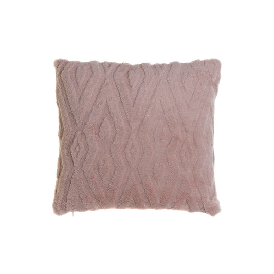 Pillow DKD Home Decor Pink Diagonal 45 x 15 x 45 cm
