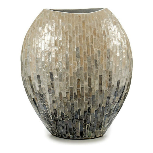 Vase Gray Faded effect (15 x 35 x 32 cm)