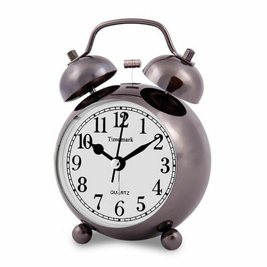 Alarm clock Timemark Gray (9 x 13.5 x 5.5 cm)