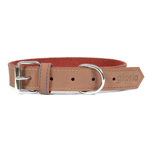 Dog collar Gloria Oasis Brown (45 x 1.8 cm)