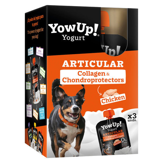 Wet food YowUp Collagen + Chondroprotectors Chicken 3 parts 3 x 115 g