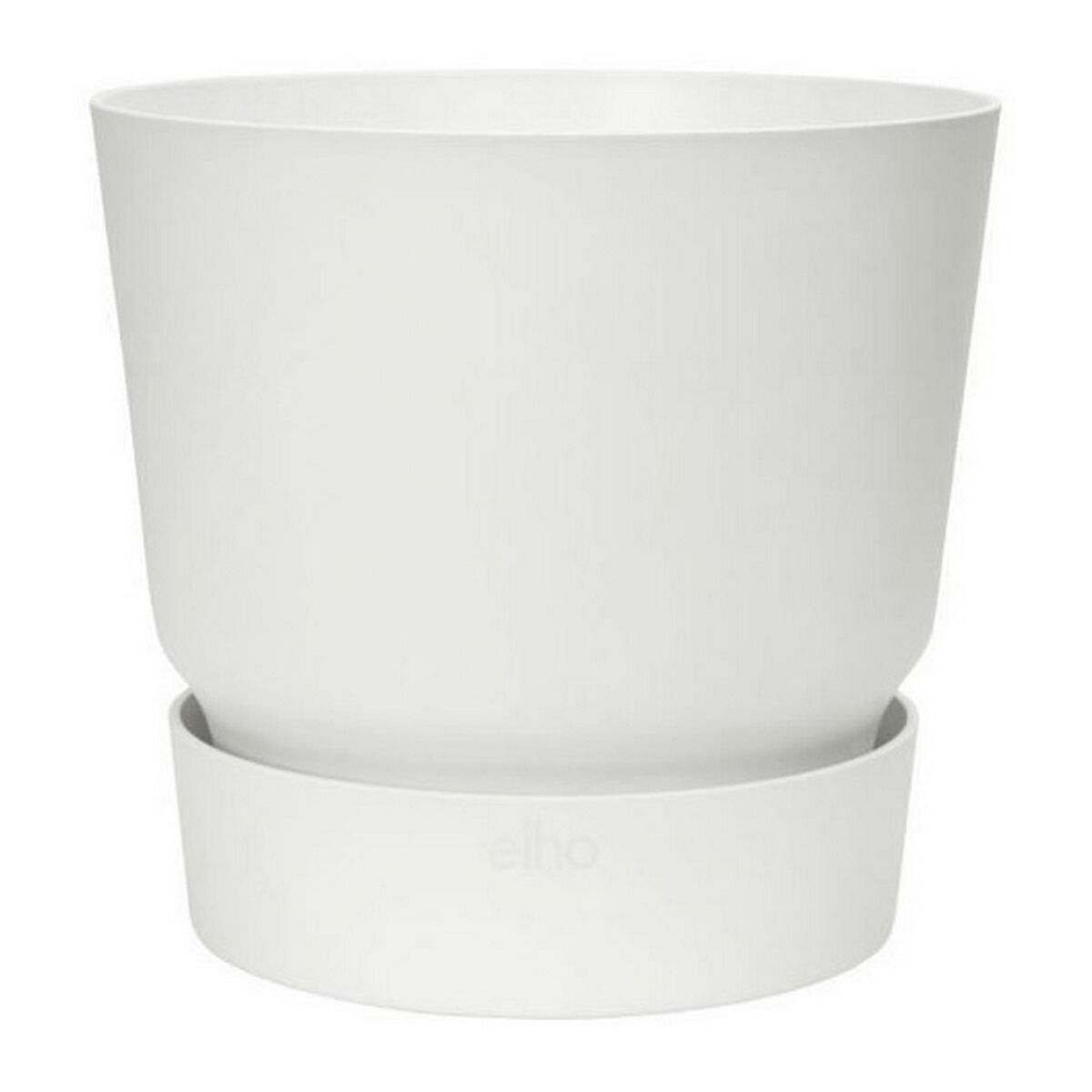 Flowerpot Elho Greenville Round White Plastic (Ø 29.5 x 27.8 cm)