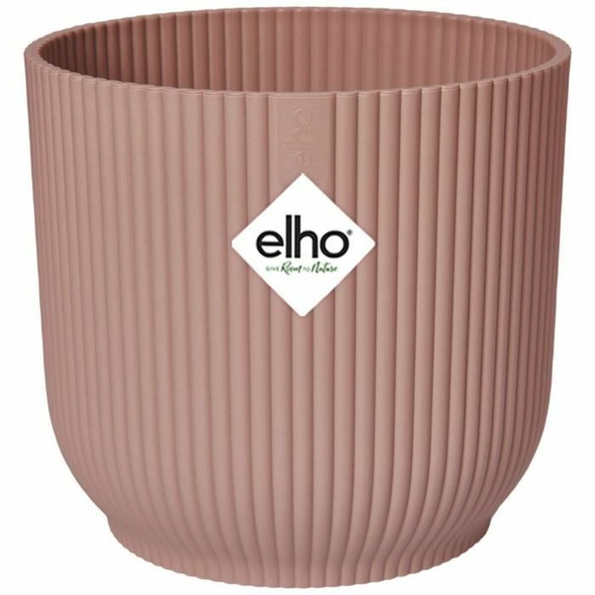 Flowerpot Elho Pink Plastic Round Modern Ø 25 cm