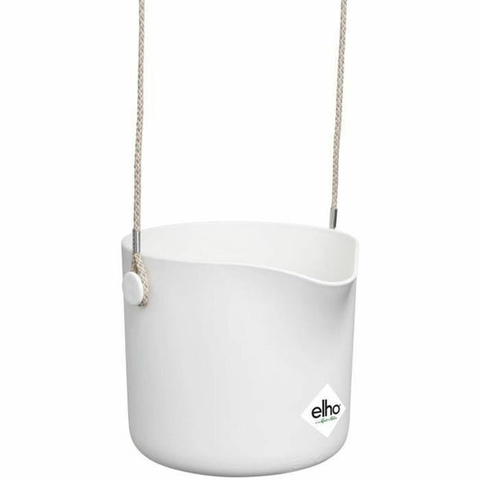 Hanging pot Elho White Plastic Ø 18 cm