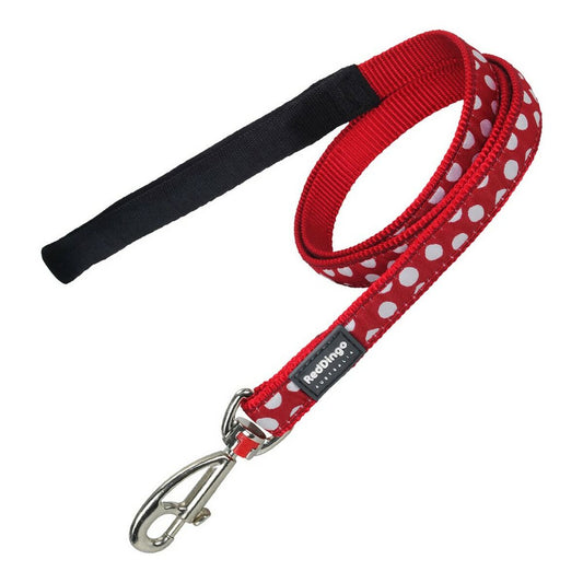 Dog leash Red Dingo Red Points (1.2 x 120 cm)