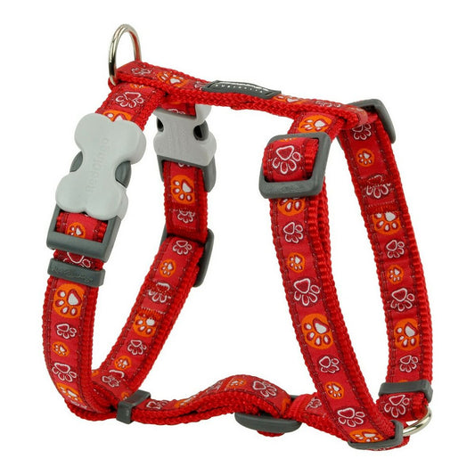 Dog harness Red Dingo Style Red 30-48 cm