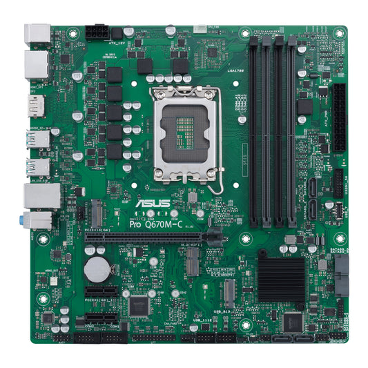 ASUS PRO Q670M-C-CSM Intel Q670 LGA 1700 mikro ATX - KorhoneCom
