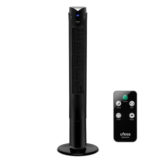 Tower fan with remote control UFESA TW1600 Black 45 W (Refurbished Products A)