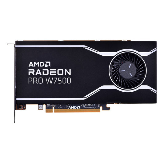 AMD Radeon Pro W7500 8GB GDDR6 4x DisplayPort 2.1 70W PCI Gen4 x8 graphics card