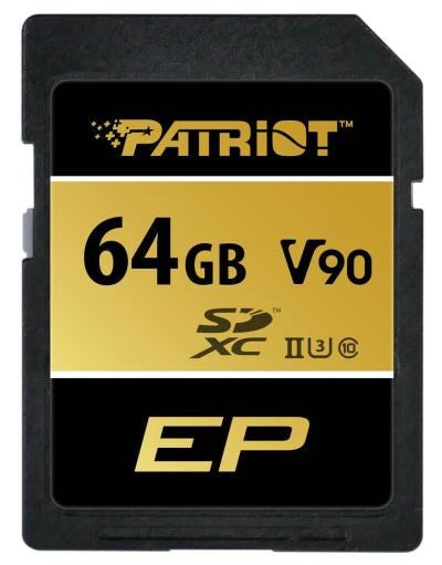 Patriot SDXC 64GB EP V90 UHS-II U3 - KorhoneCom