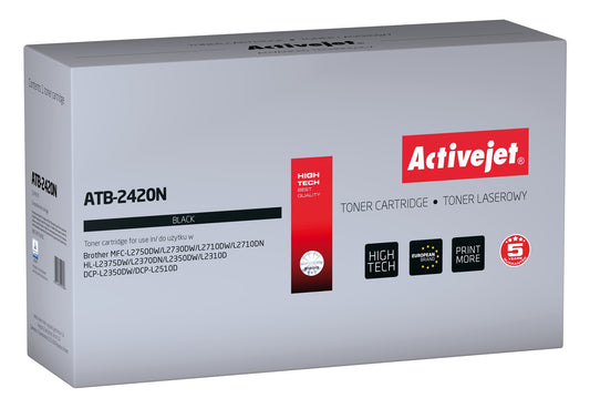 Activejet ATB-2420N toner (replacing Brother TN-2420A; Supreme; 3000 pages; black)