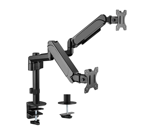 Gembird MA-DA2P-01 Adjustable table 2-screen mounting arm 17"-32" up to 9 kg