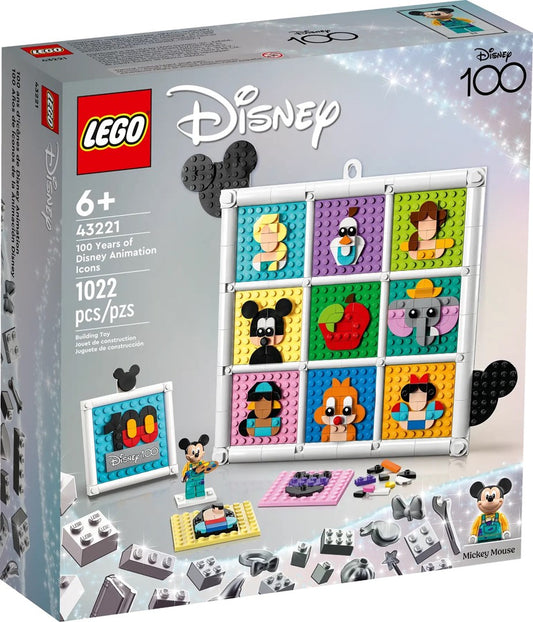 LEGO DISNEY 43221 100 VUOTTA DISNEY-ANIMATION IKONEET - KorhoneCom