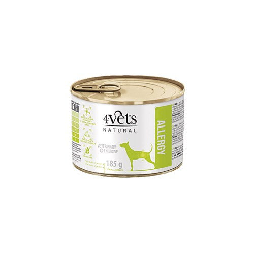 4VETS Natural Allergy Lamb Dog - wet food - 185 g