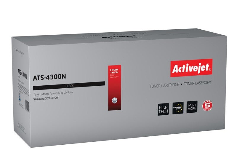 Activejet ATS-4300N väriaine Samsungin tulostimeen; Samsung MLT-D1092S korvaava; Supreme; 2500 sivua; musta - KorhoneCom