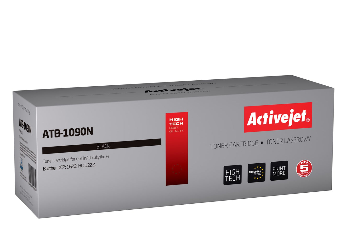 Activejet ATB-1090N väriaine (korvaava Brother TN-1090, Supreme, 1500 sivua, musta) - KorhoneCom