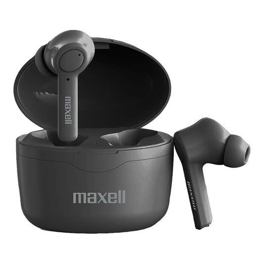Maxell Bass 13 Sync Up langattomat Bluetooth In-Ear -kuulokkeet latauskotelolla, musta - KorhoneCom