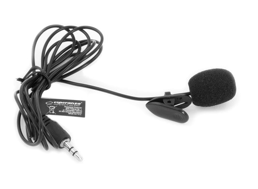 Esperanza EH178 Mikrofoni pidikkeellä Musta - KorhoneCom