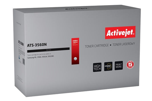 Activejet ATS-3560N väriaine Samsungin tulostimeen; Samsung ML-3560D8 korvaava; Supreme; 12000 sivua; musta - KorhoneCom