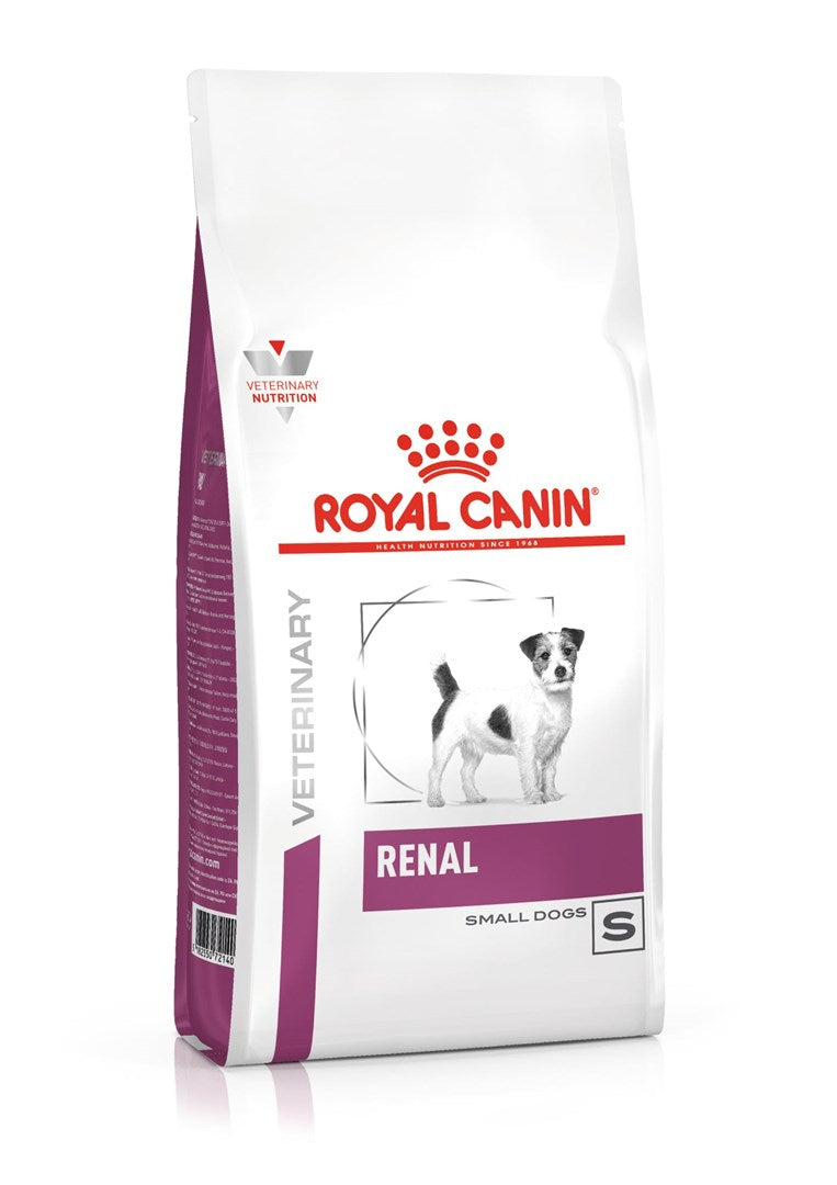 ROYAL CANIN Vet Renal Small Dogs - Kuivaruoka pienille koiraroduille, joilla on munuaisten vajaatoiminta - 1,5 kg - KorhoneCom