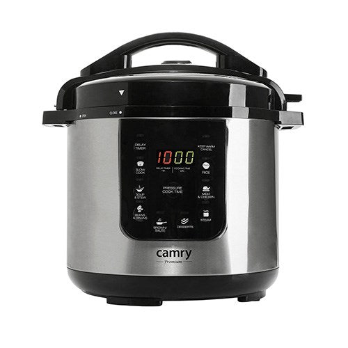 Camry CR 6409 multifunction cooker 6 L 1000 W Black Stainless steel