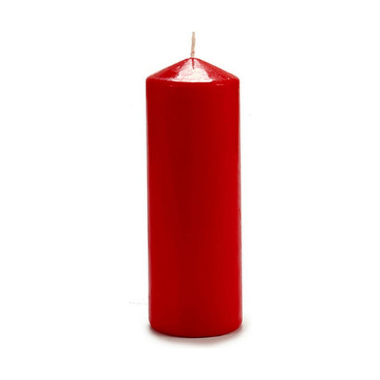 Candle 20 cm Red Wax (4 parts)