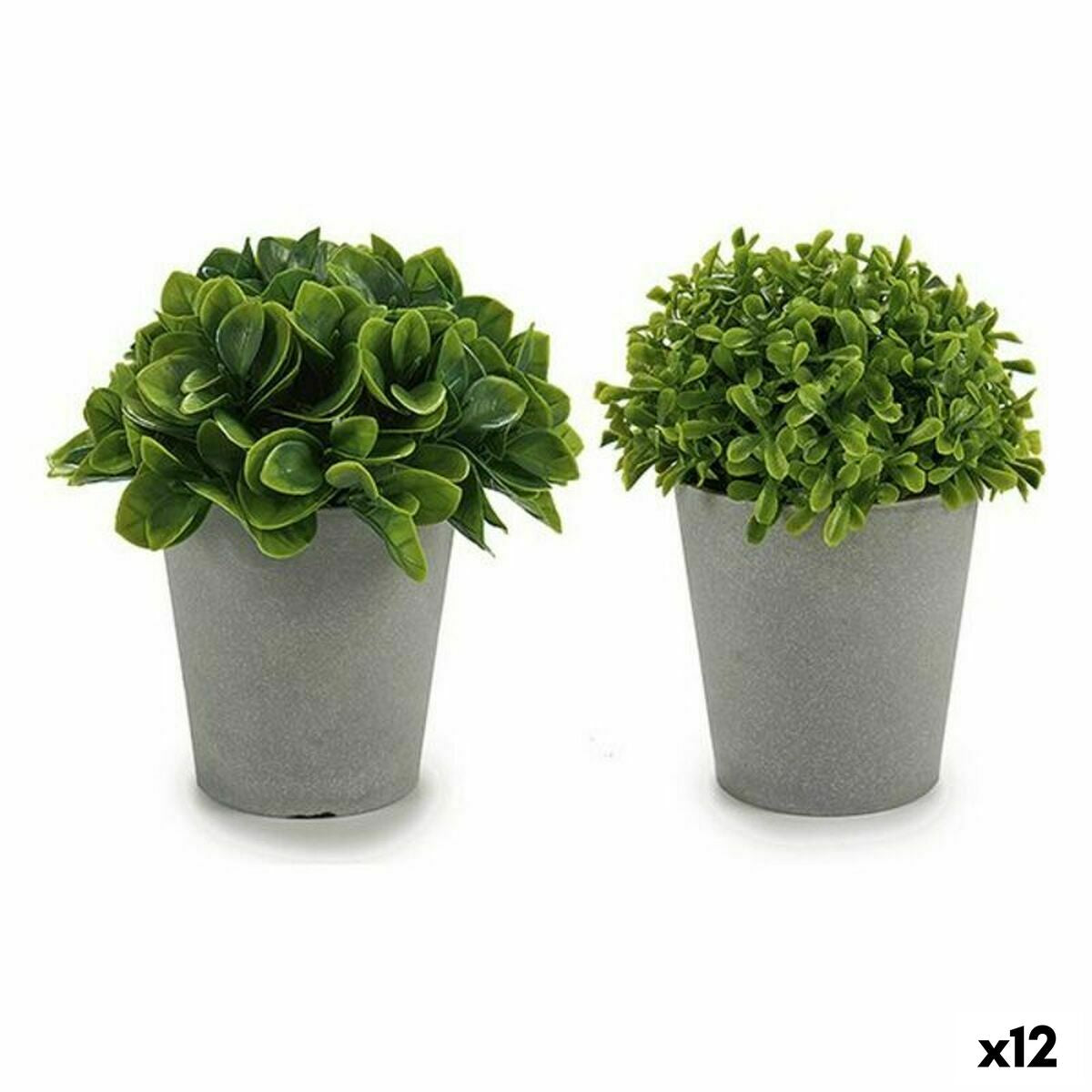Decorative plant Plastic 13 x 17 x 13 cm (12 parts)
