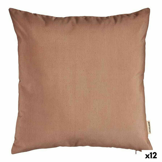 Pillow cover 60 x 0.5 x 60 cm Brown (12 parts)
