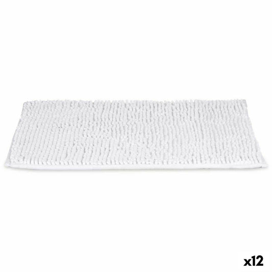 Bath mat 40 x 60 cm White (12 parts)