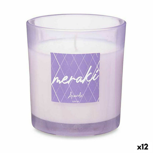 Scented candle Violet (120 g) (12 parts)