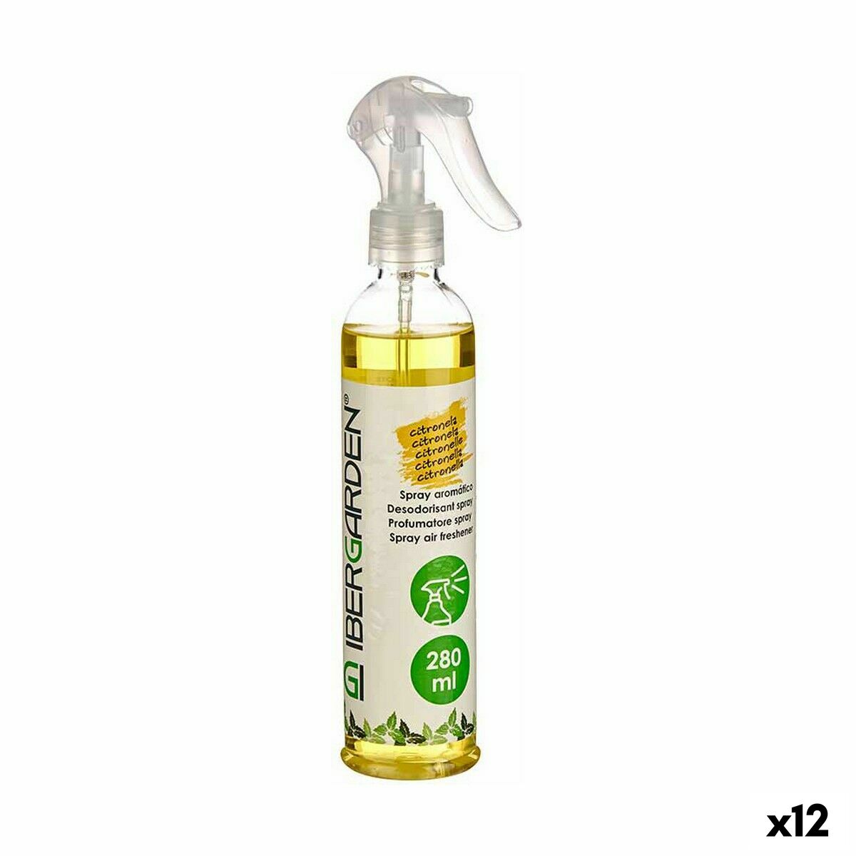 Air freshener spray Citronella 280 ml (12 parts)
