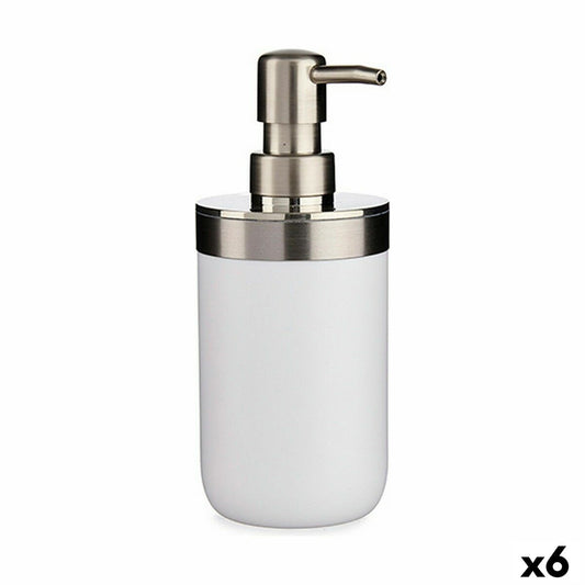 Soap dispenser Silver White Plastic 350 ml (6 parts)