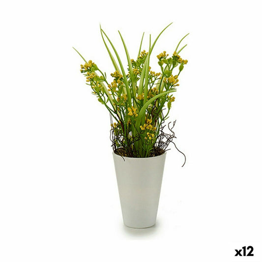 Decorative plant Flower Plastic 12 x 30 x 12 cm (12 parts)