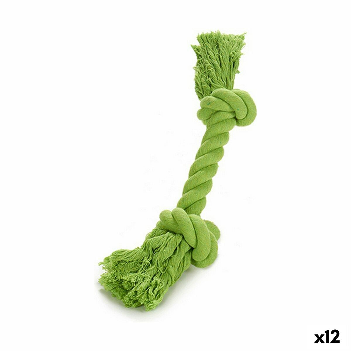 Dog chew toy Rope Plastic 3 x 3 x 20 cm (12 parts)
