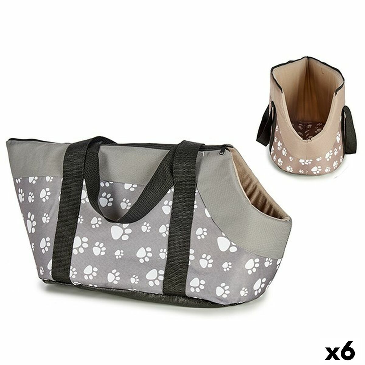 Handbag for pets 26 x 22.5 x 55 cm (6 parts)