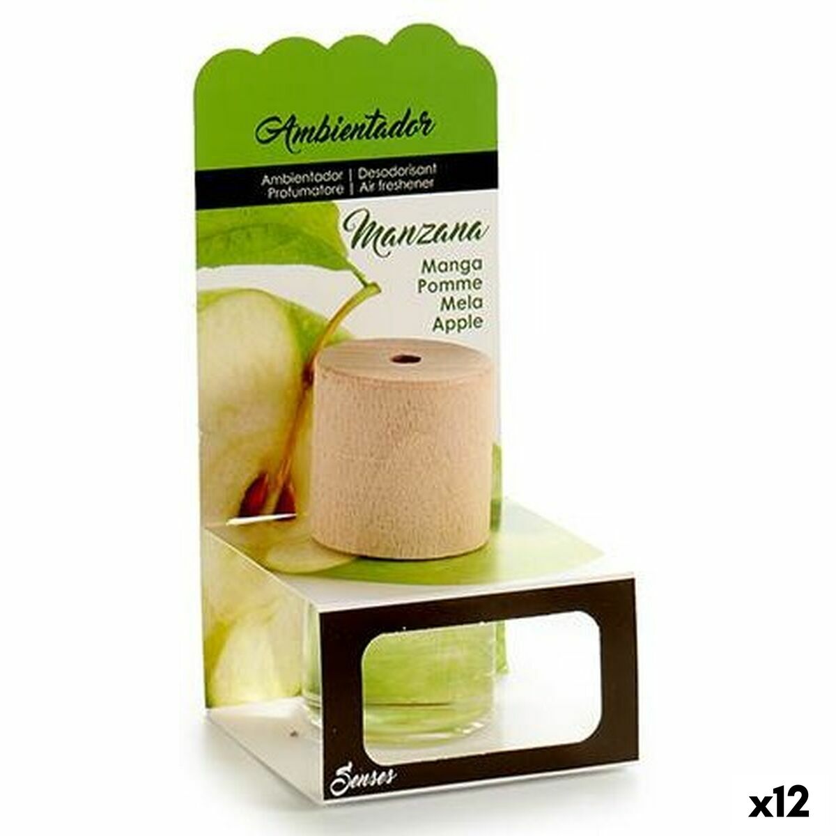 Air freshener Green apple (12 parts)