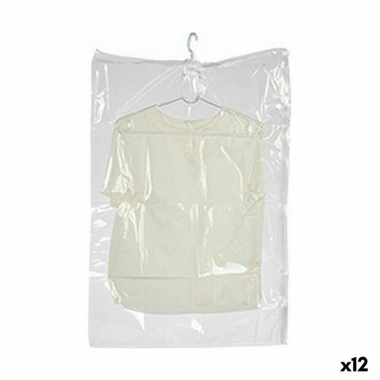 Vacuum cleaner bags Transparent Polyethylene Plastic 70 x 105 cm (12 parts)