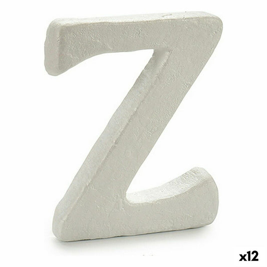 Letter Z White polystyrene 1 x 15 x 13.5 cm (12 parts)