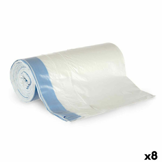 Garbage bags Sandbox 90 x 40 cm White (8 parts)