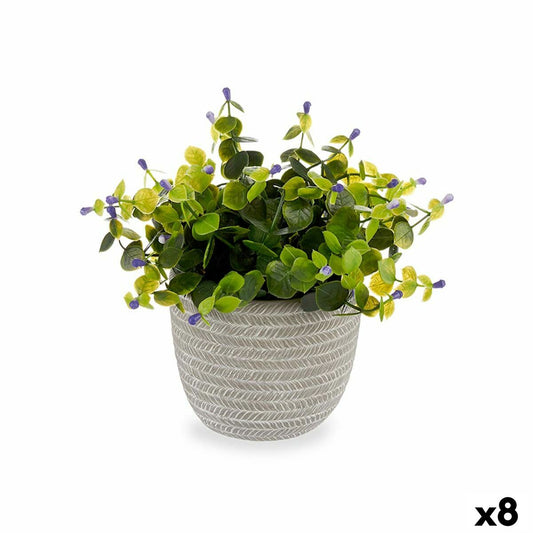 Decorative plant Gėlės Plastic 21 x 20.6 x 21 cm (8 parts)