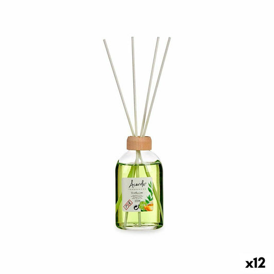 Perfume sticks Lime color Green tea 100 ml (12 parts)