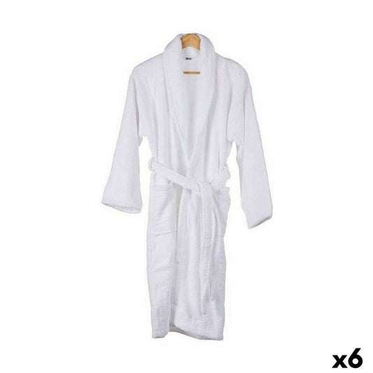 Dressing gown L/XL White (6 parts)