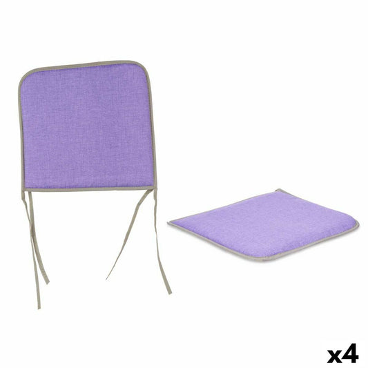Chair cushion Lila 38 x 2.5 x 38 cm (4 parts)