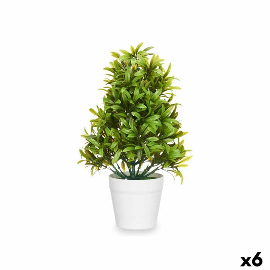 Decorative plant Plastic 18 x 35 x 16 cm (6 parts)